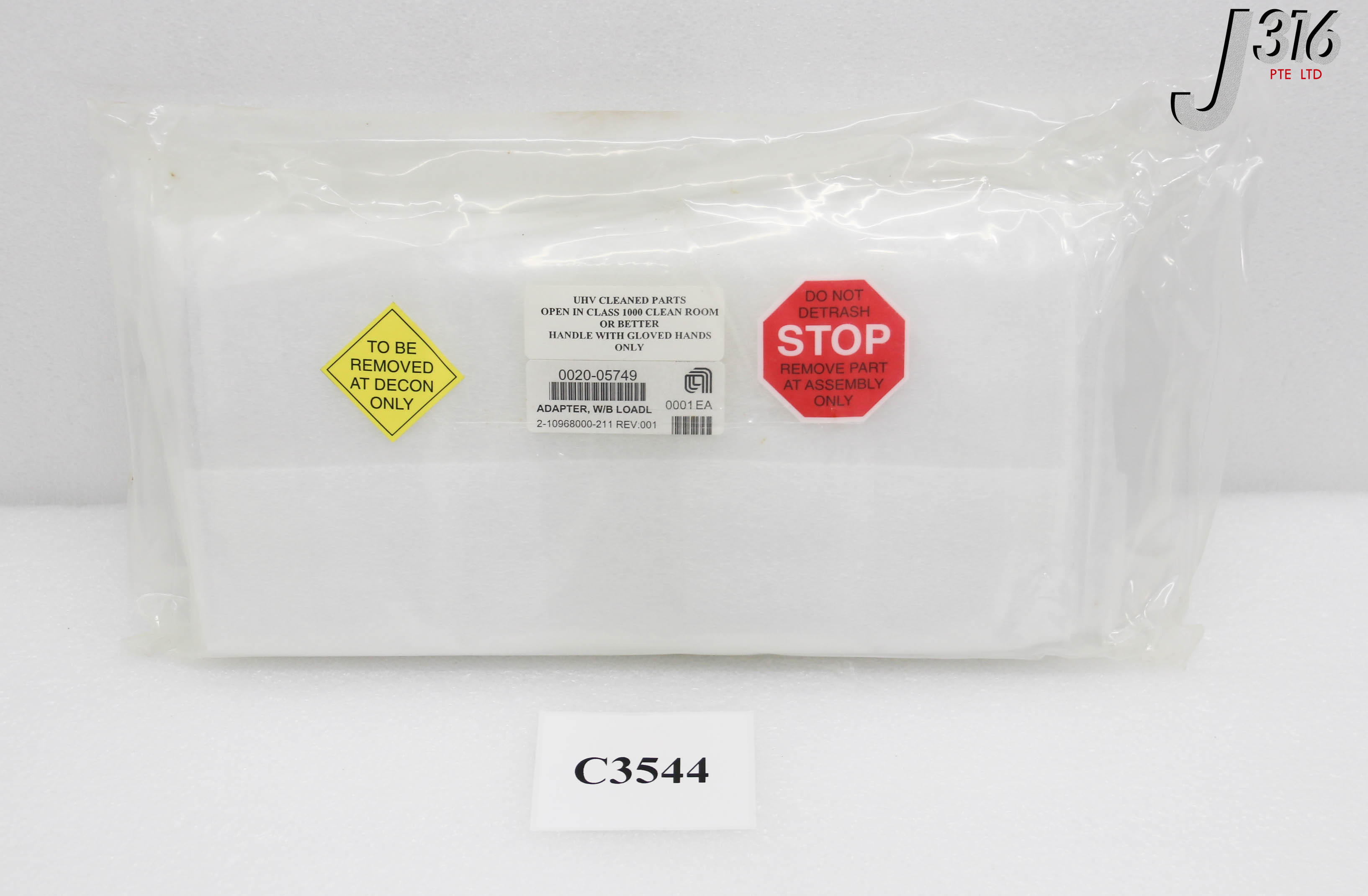 C3544 APPLIED MATERIALS ADAPTER, W/B LOADLOCK, ENDURA I/F (NEW